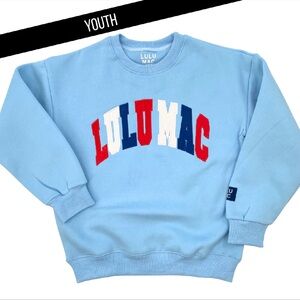 Lulu Mac Kids Light Blue Sweatshirt